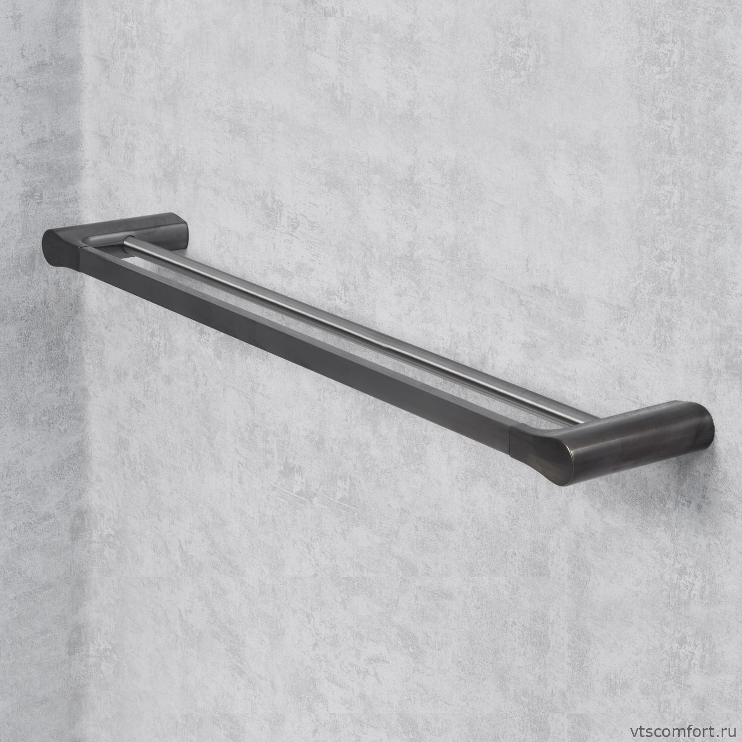 Фото WasserKraft Wiese K-8940 Держатель полотенец двойной Изображение WasserKraft Wiese K-8940 Держатель полотенец двойной