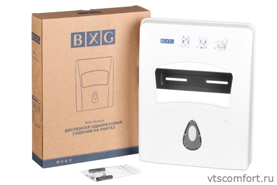 Фото Диспенсер для одноразовых покрытий на унитаз BXG CD-8019 1/4 сложения Изображение Диспенсер для одноразовых покрытий на унитаз BXG CD-8019 1/4 сложения
