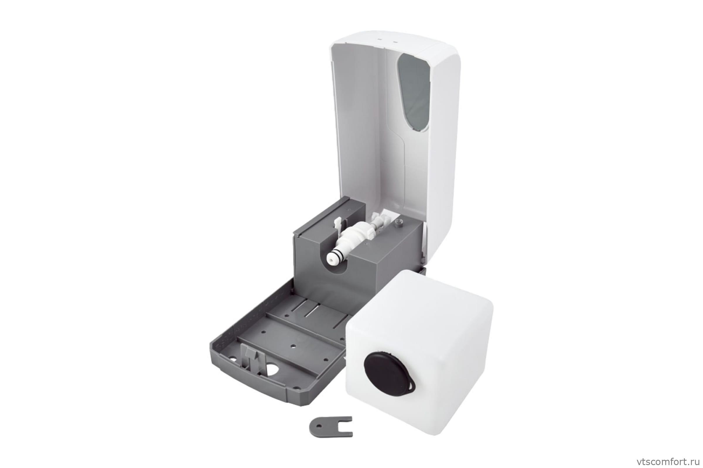 Фото Дозатор для антисептика BXG AD-1111 1000 мл белый пластик спрей Изображение Дозатор для антисептика BXG AD-1111 1000 мл белый пластик спрей