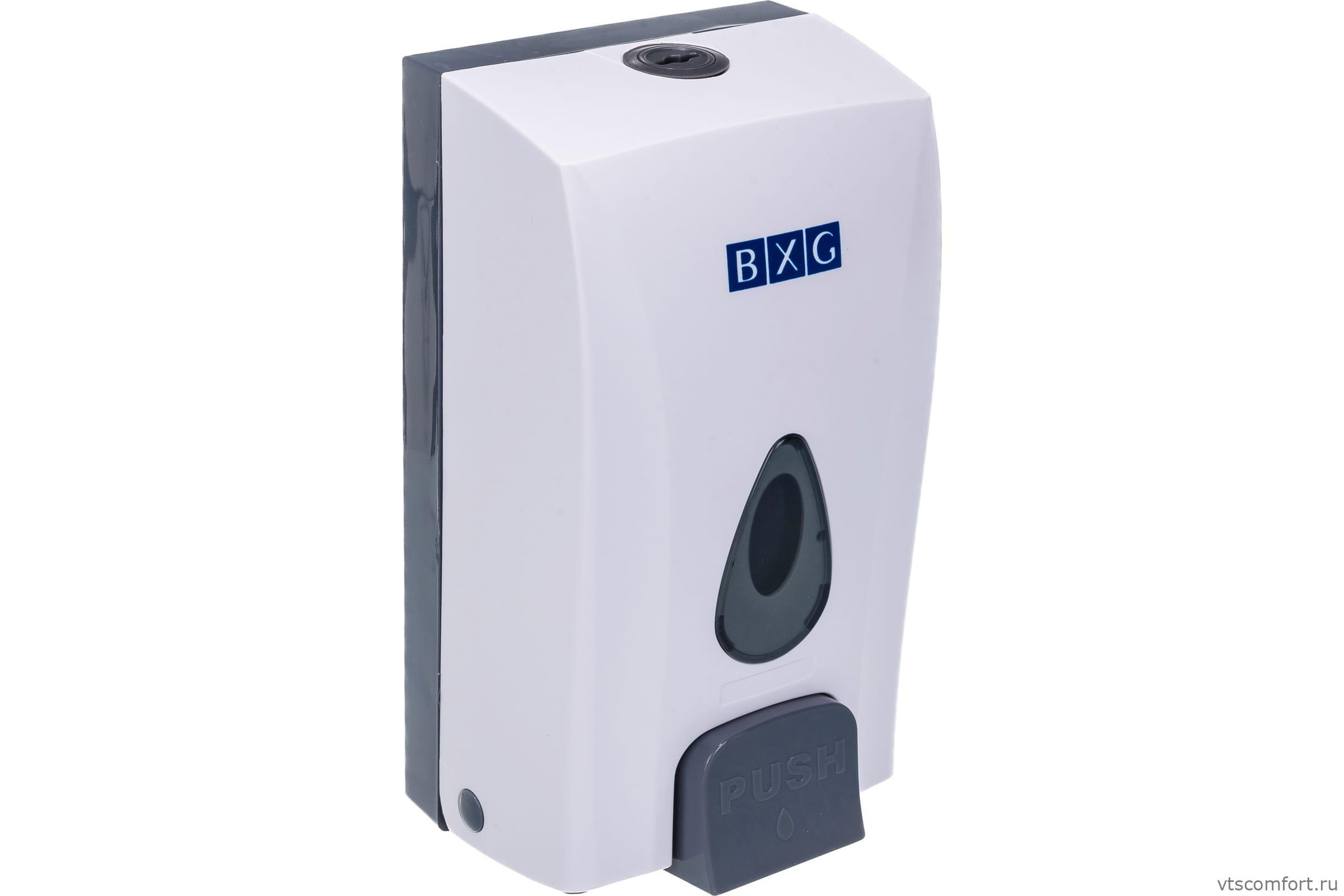 Фото Дозатор жидкого мыла BXG-SD-1188 1000 мл белый пластик Изображение Дозатор жидкого мыла BXG-SD-1188 1000 мл белый пластик