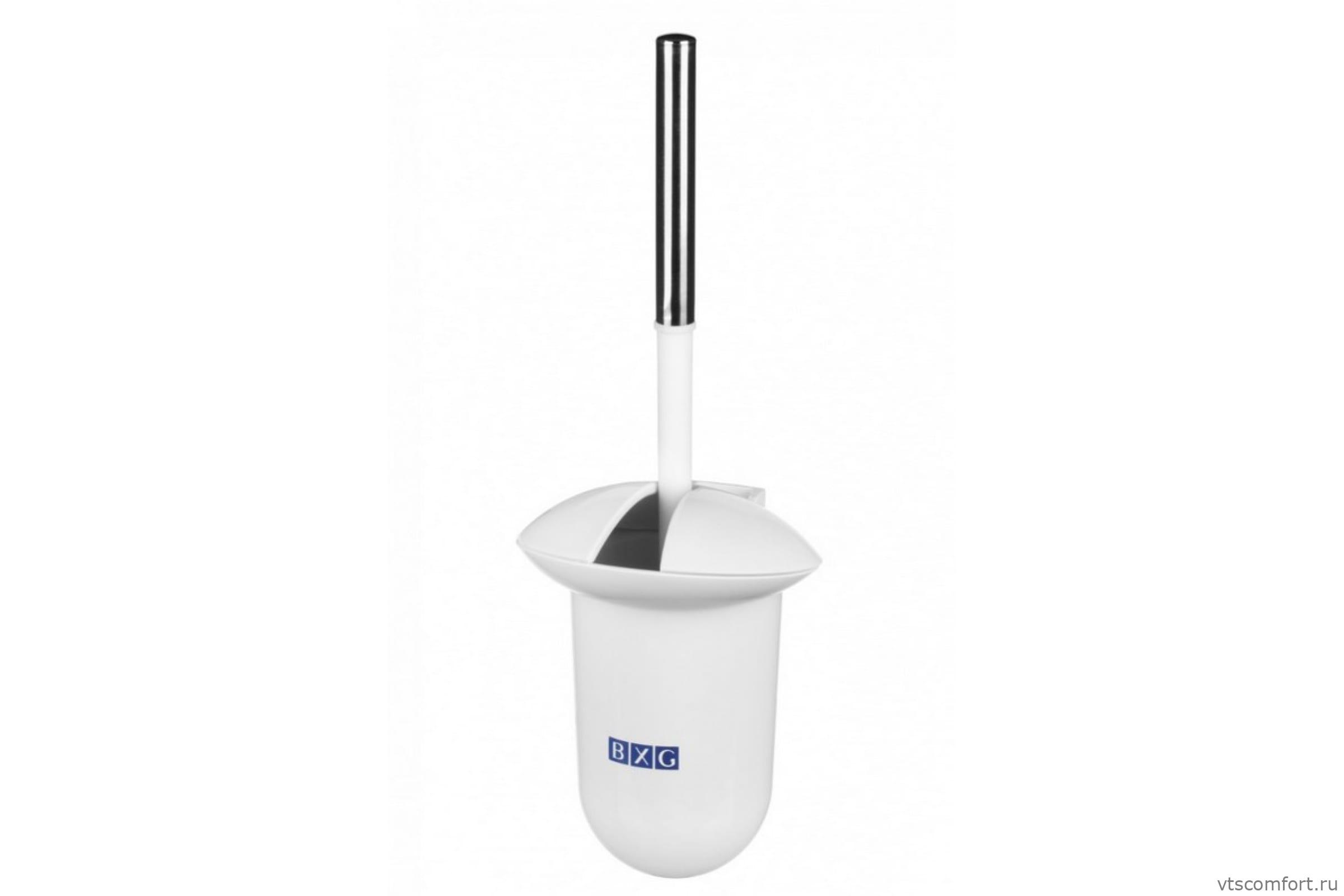 Фото Ерш туалетный настенный BXG-CD-7373 белый Изображение Ерш туалетный настенный BXG-CD-7373 белый