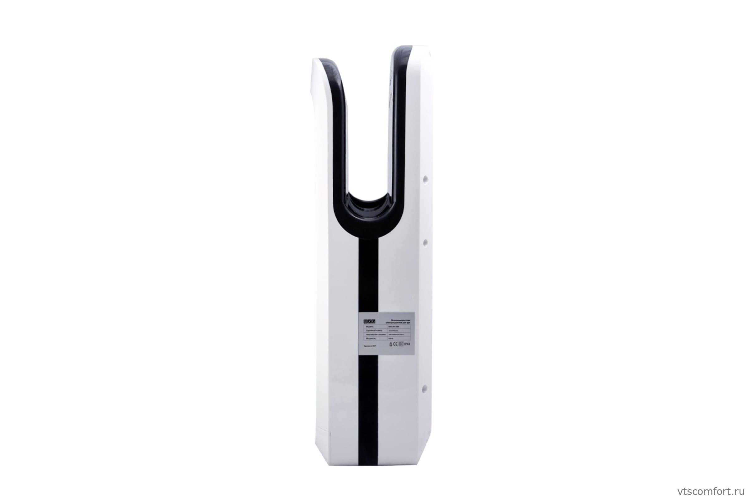 Фото Погружная сушилка для рук BXG-7200 с ультрафиолетом белая Изображение Погружная сушилка для рук BXG-7200 с ультрафиолетом белая