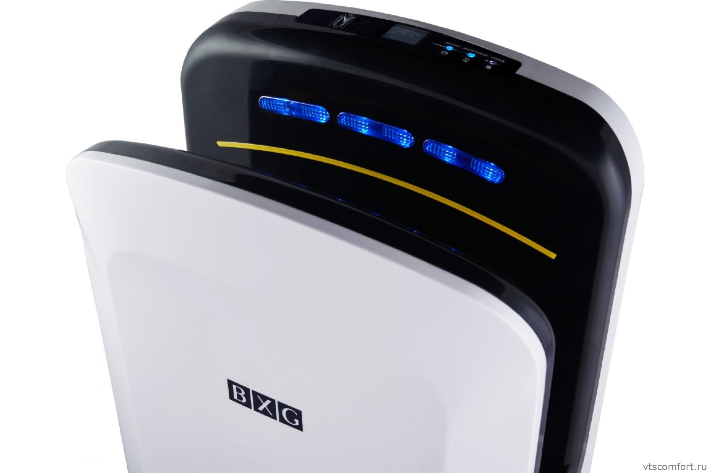 Фото Погружная сушилка для рук BXG-7200 с ультрафиолетом белая Изображение Погружная сушилка для рук BXG-7200 с ультрафиолетом белая