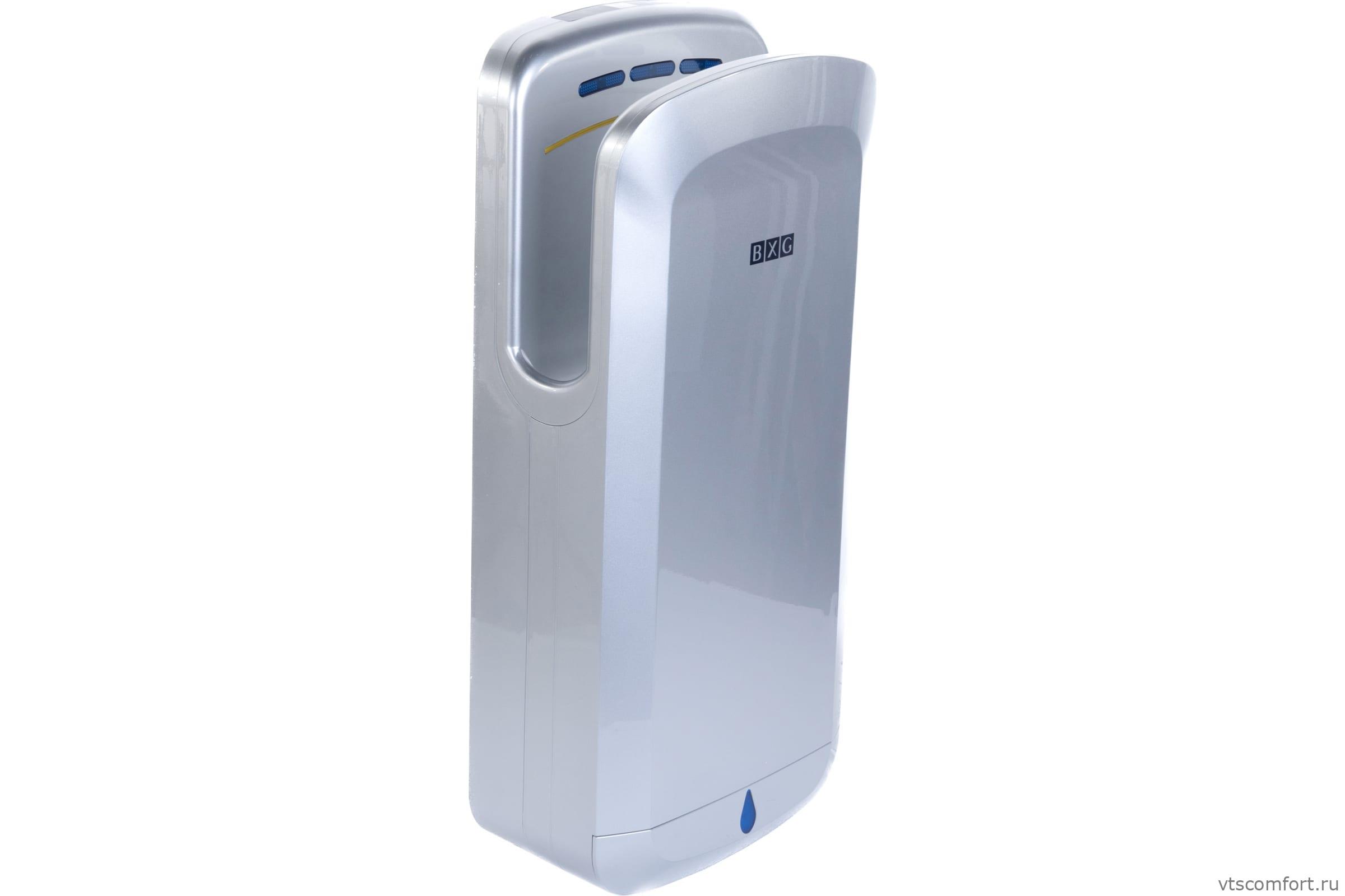 Фото Погружная сушилка для рук BXG-7200C с ультрафиолетом матовый хром Изображение Погружная сушилка для рук BXG-7200C с ультрафиолетом матовый хром