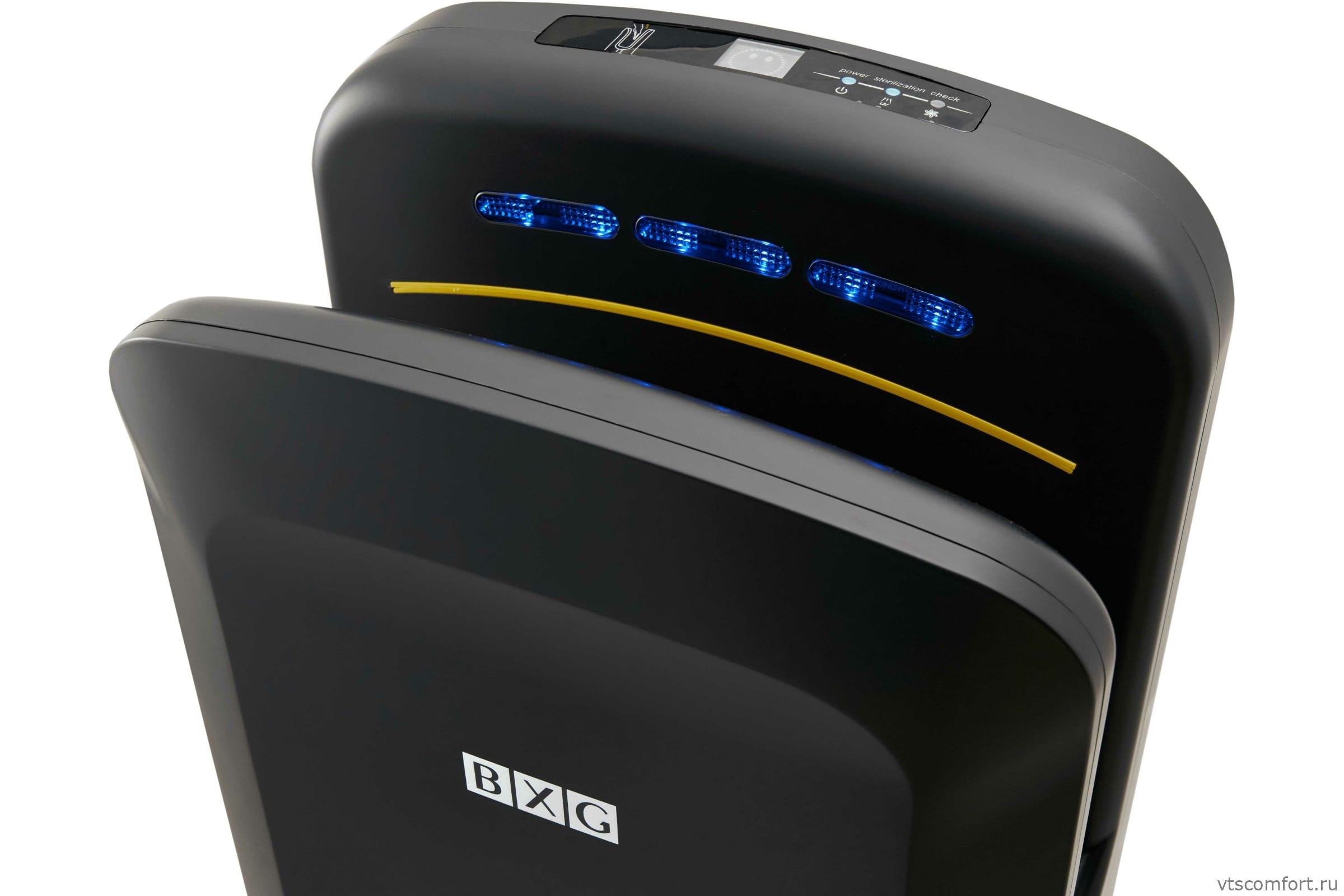 Фото Погружная сушилка для рук BXG-7300 с ультрафиолетом черная Изображение Погружная сушилка для рук BXG-7300 с ультрафиолетом черная