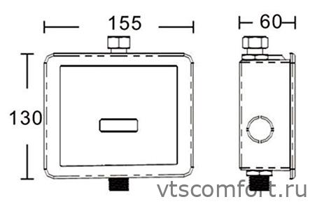 Фото Автосмыв сенсорный Ksitex M-1098A Изображение Автосмыв сенсорный Ksitex M-1098A