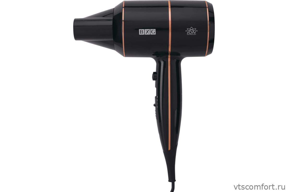 Фото BXG-1600H2 фен для волос 1800Вт черный настенный Изображение BXG-1600H2 фен для волос 1800Вт черный настенный