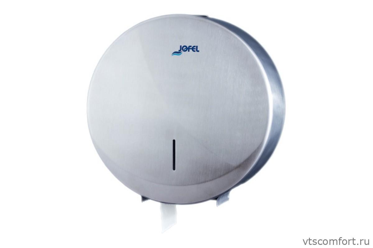 Фото Диспенсер туалетной бумаги Jofel AE25000 матовая нержавейка Изображение Диспенсер туалетной бумаги Jofel AE25000 матовая нержавейка