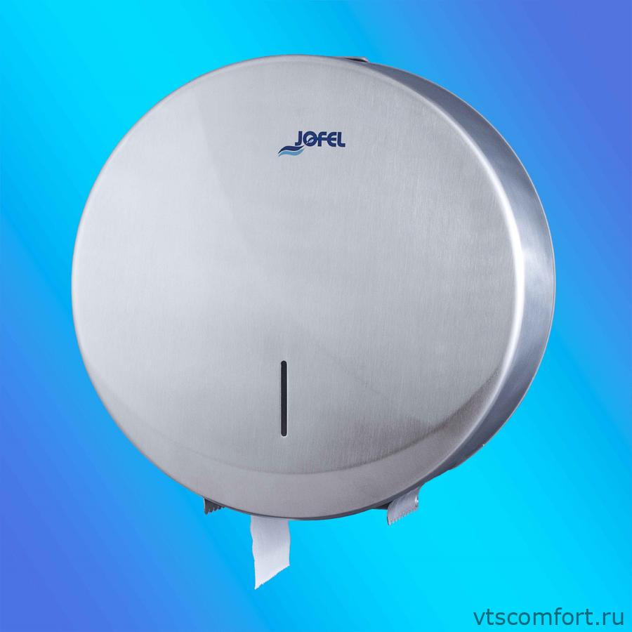 Фото Диспенсер туалетной бумаги Jofel AE25000 матовая нержавейка Изображение Диспенсер туалетной бумаги Jofel AE25000 матовая нержавейка