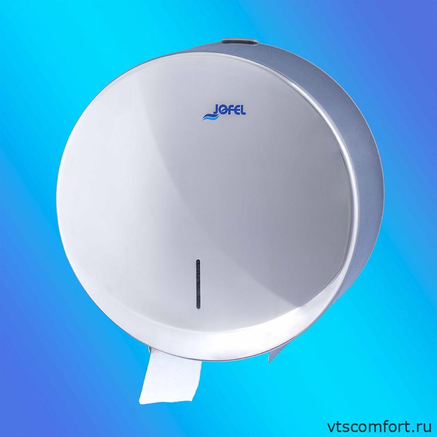 Фото Диспенсер туалетной бумаги Jofel AE25500 глянцевая нержавейка Изображение Диспенсер туалетной бумаги Jofel AE25500 глянцевая нержавейка