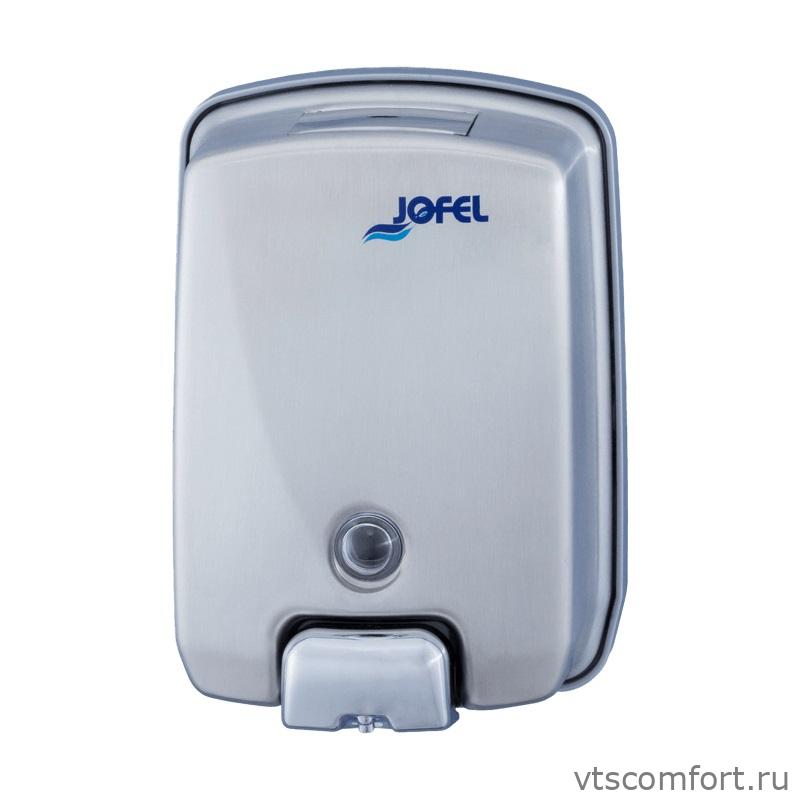 Фото Дозатор для жидкого мыла Jofel AC54000 1000 мл матовая сталь Изображение Дозатор для жидкого мыла Jofel AC54000 1000 мл матовая сталь