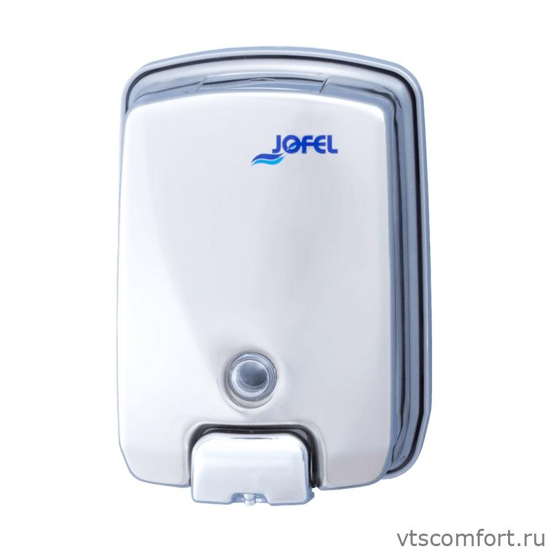 Фото Дозатор для жидкого мыла Jofel AC54500 1000 мл глянцевая сталь Изображение Дозатор для жидкого мыла Jofel AC54500 1000 мл глянцевая сталь