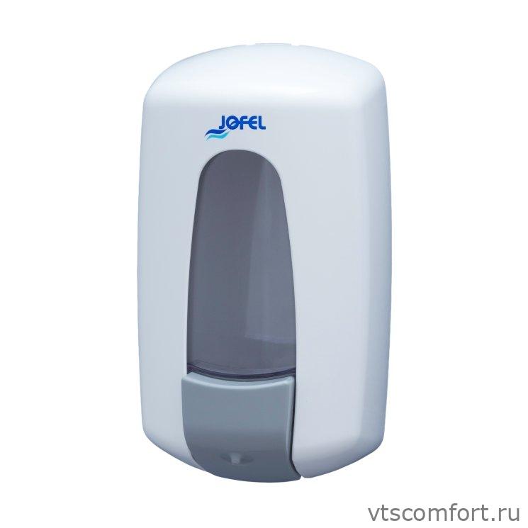Фото Дозатор для жидкого мыла Jofel AC70000 1000 мл белый наливной Изображение Дозатор для жидкого мыла Jofel AC70000 1000 мл белый наливной