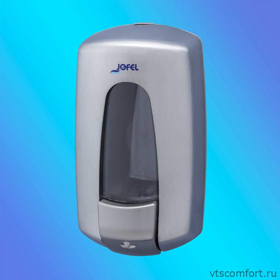 Фото Дозатор для жидкого мыла Jofel AC79000 900 мл матовый наливной Изображение Дозатор для жидкого мыла Jofel AC79000 900 мл матовый наливной