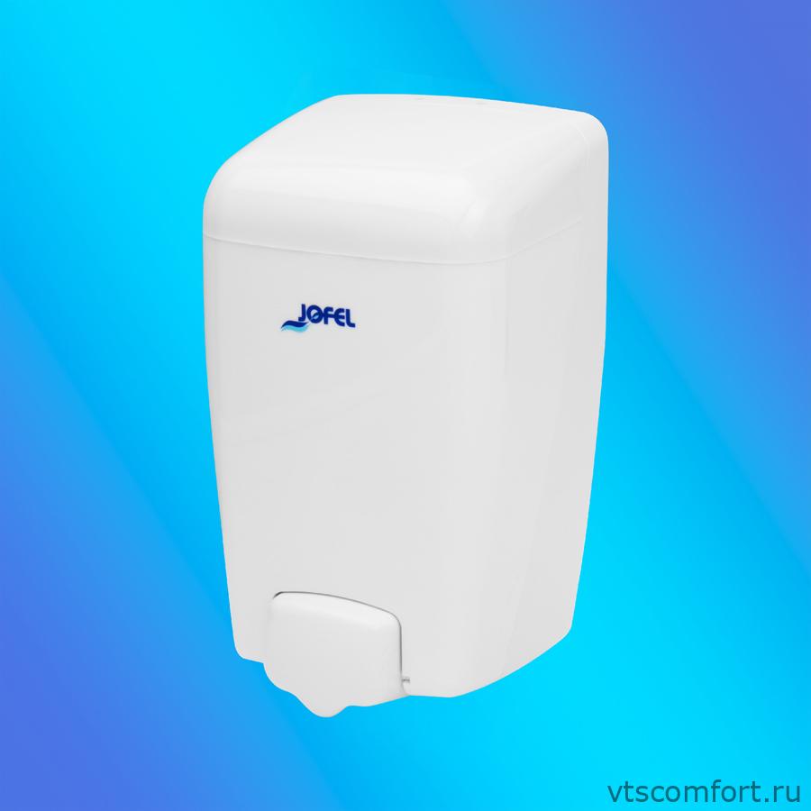 Фото Дозатор для жидкого мыла Jofel AC82020 1000 мл наливной белый Изображение Дозатор для жидкого мыла Jofel AC82020 1000 мл наливной белый