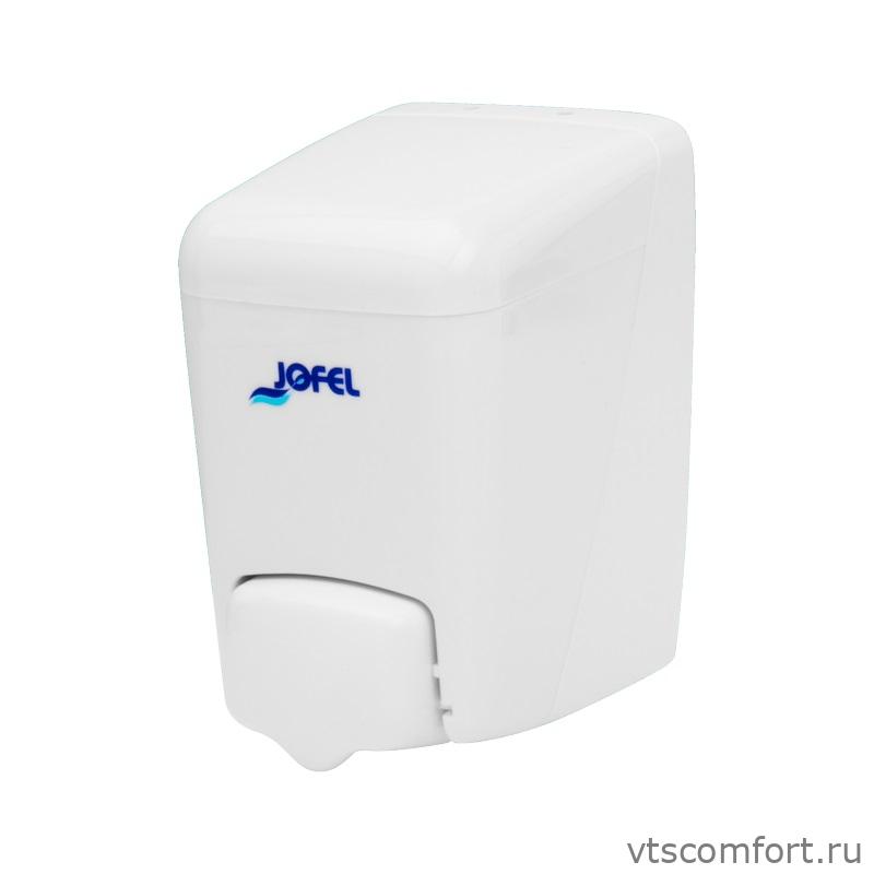 Фото Дозатор для жидкого мыла Jofel AC84020 400 мл наливной белый Изображение Дозатор для жидкого мыла Jofel AC84020 400 мл наливной белый
