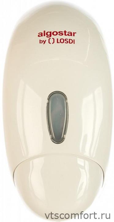 Фото Дозатор жидкого мыла Algostar CJ1003 1000мл белый пластик Изображение Дозатор жидкого мыла Algostar CJ1003 1000мл белый пластик