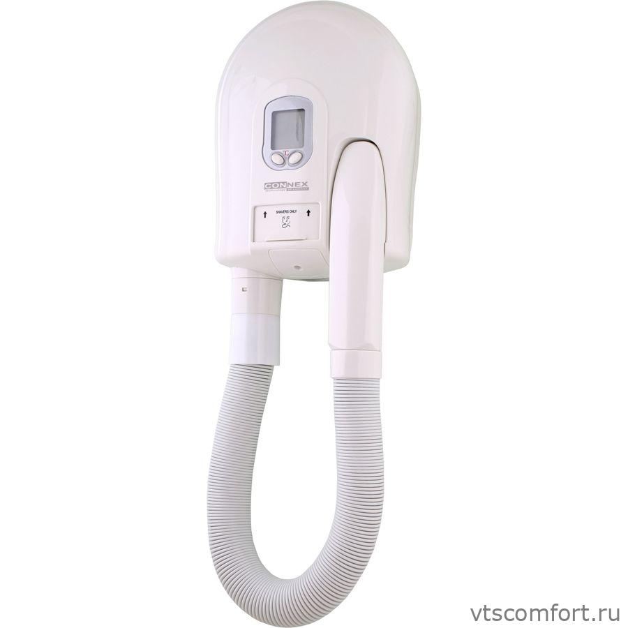 Фото Фен для волос Connex HAD-150-15A настенный 1500 Вт пластик Изображение Фен для волос Connex HAD-150-15A настенный 1500 Вт пластик