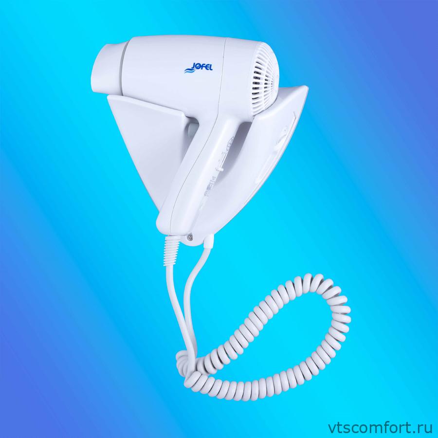 Фото Фен для волос настенный Jofel AB65000 1400 Вт белый Изображение Фен для волос настенный Jofel AB65000 1400 Вт белый