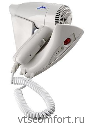 Фото Фен для волос настенный Jofel AB65000 1400 Вт белый Изображение Фен для волос настенный Jofel AB65000 1400 Вт белый