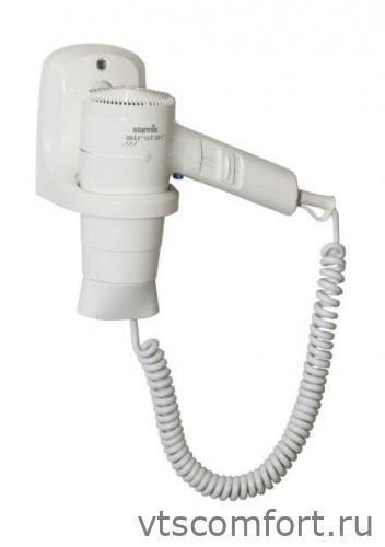 Фото Фен для волос Starmix HFTW12 1200 Вт белый настенный Изображение Фен для волос Starmix HFTW12 1200 Вт белый настенный