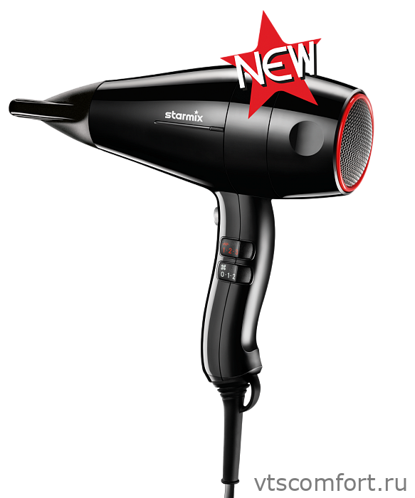 Фото Фен для волос Starmix HFXW20 2000 Вт черный Изображение Фен для волос Starmix HFXW20 2000 Вт черный