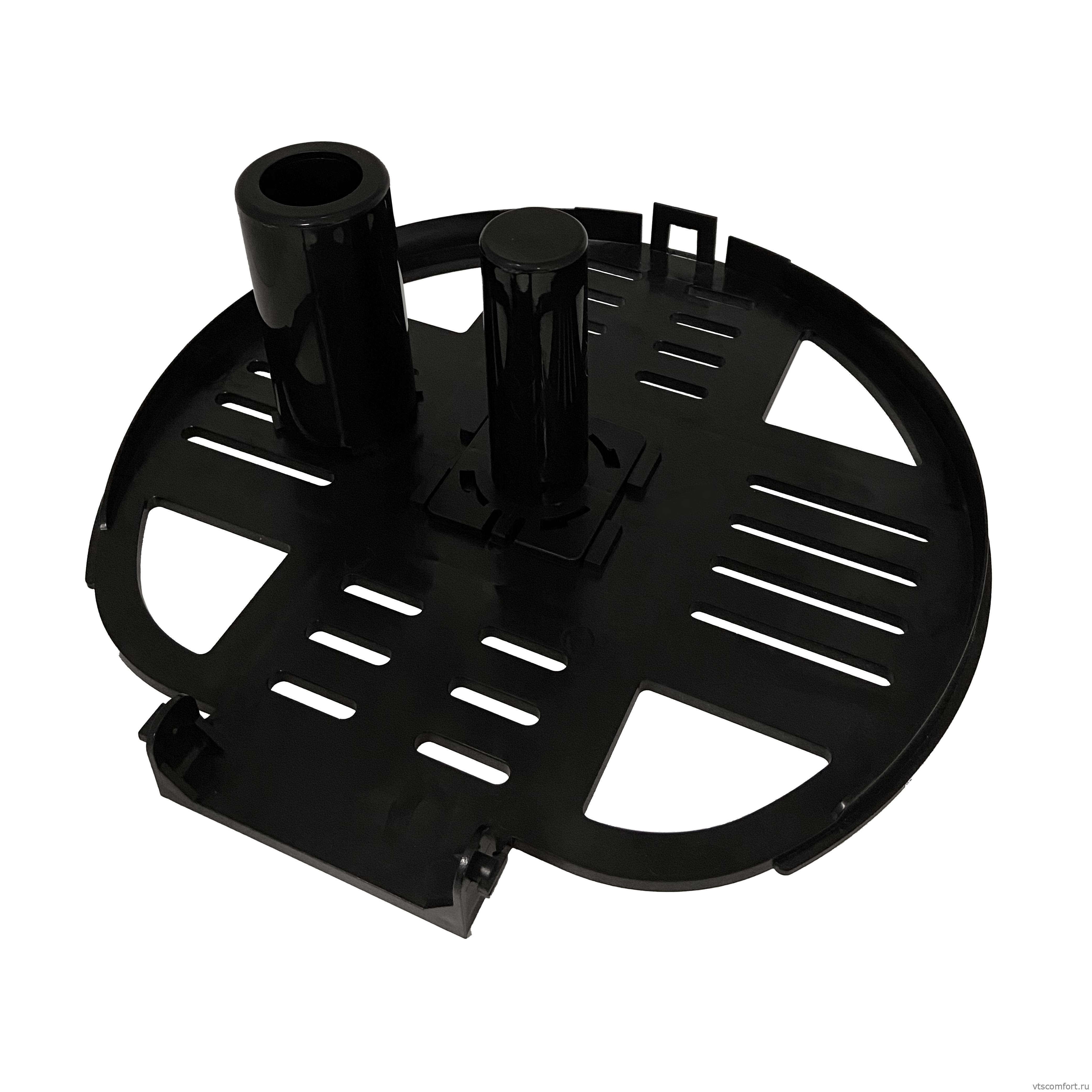 Фото Диспенсер туалетной бумаги HOR-21213304 черный пластик Изображение Диспенсер туалетной бумаги HOR-21213304 черный пластик