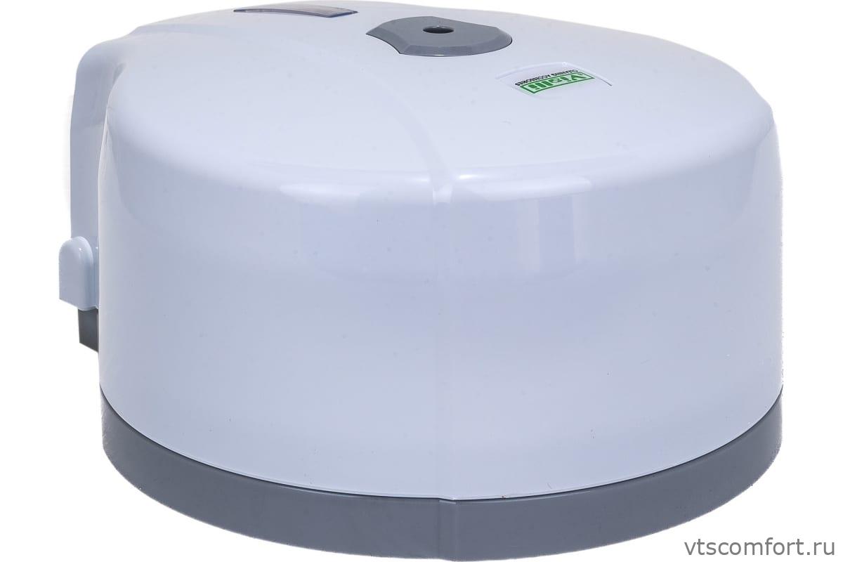 Фото Диспенсер туалетной бумаги Vialli MJ1 мини белый пластик Изображение Диспенсер туалетной бумаги Vialli MJ1 мини белый пластик