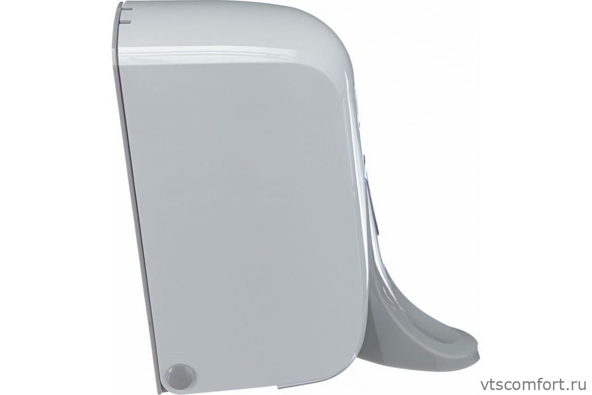 Фото Дозатор жидкого мыла локтевой Vialli S6M 1000мл белый пластик Изображение Дозатор жидкого мыла локтевой Vialli S6M 1000мл белый пластик