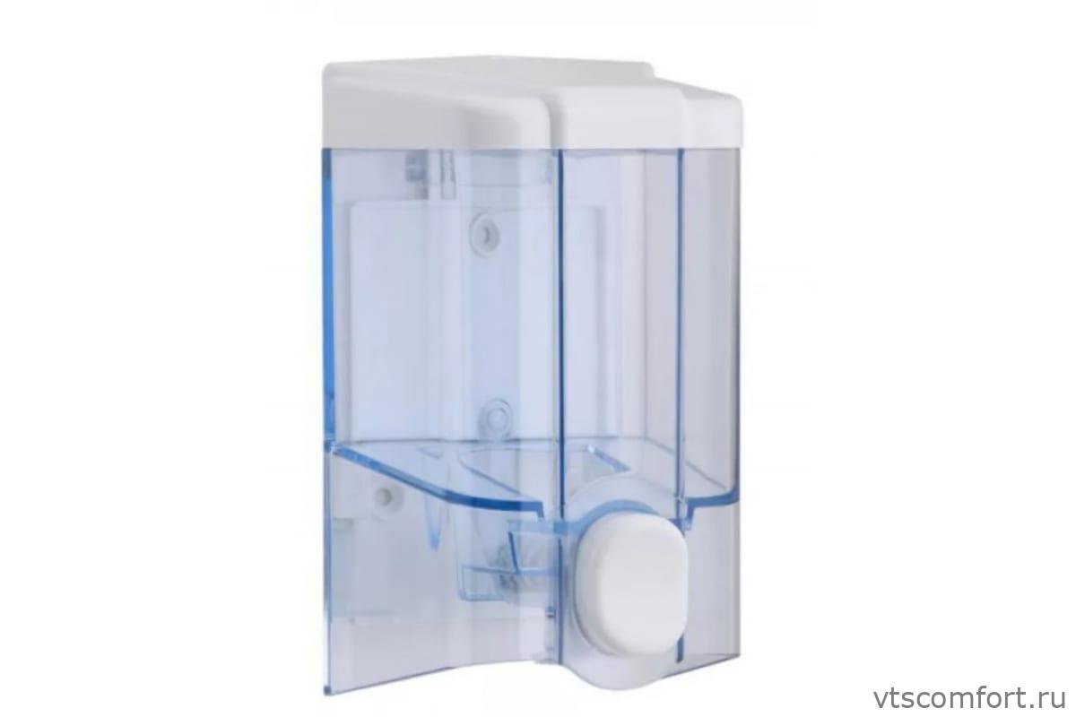 Фото Дозатор жидкого мыла Vialli S2T 500мл прозрачный пластик Изображение Дозатор жидкого мыла Vialli S2T 500мл прозрачный пластик