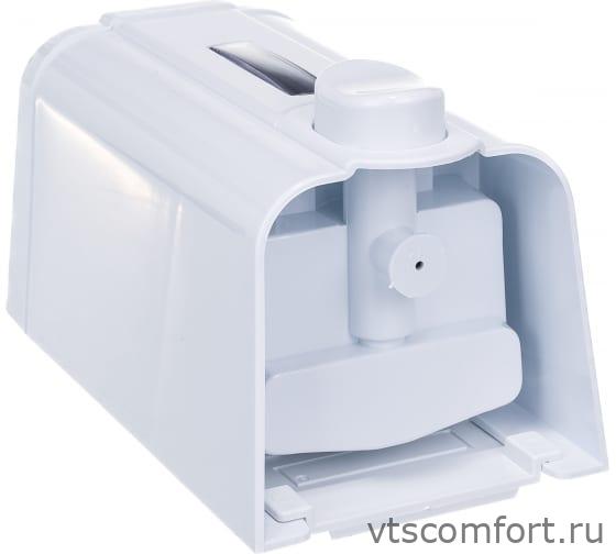 Фото Дозатор жидкого мыла Vialli S4 1000мл белый пластик Изображение Дозатор жидкого мыла Vialli S4 1000мл белый пластик