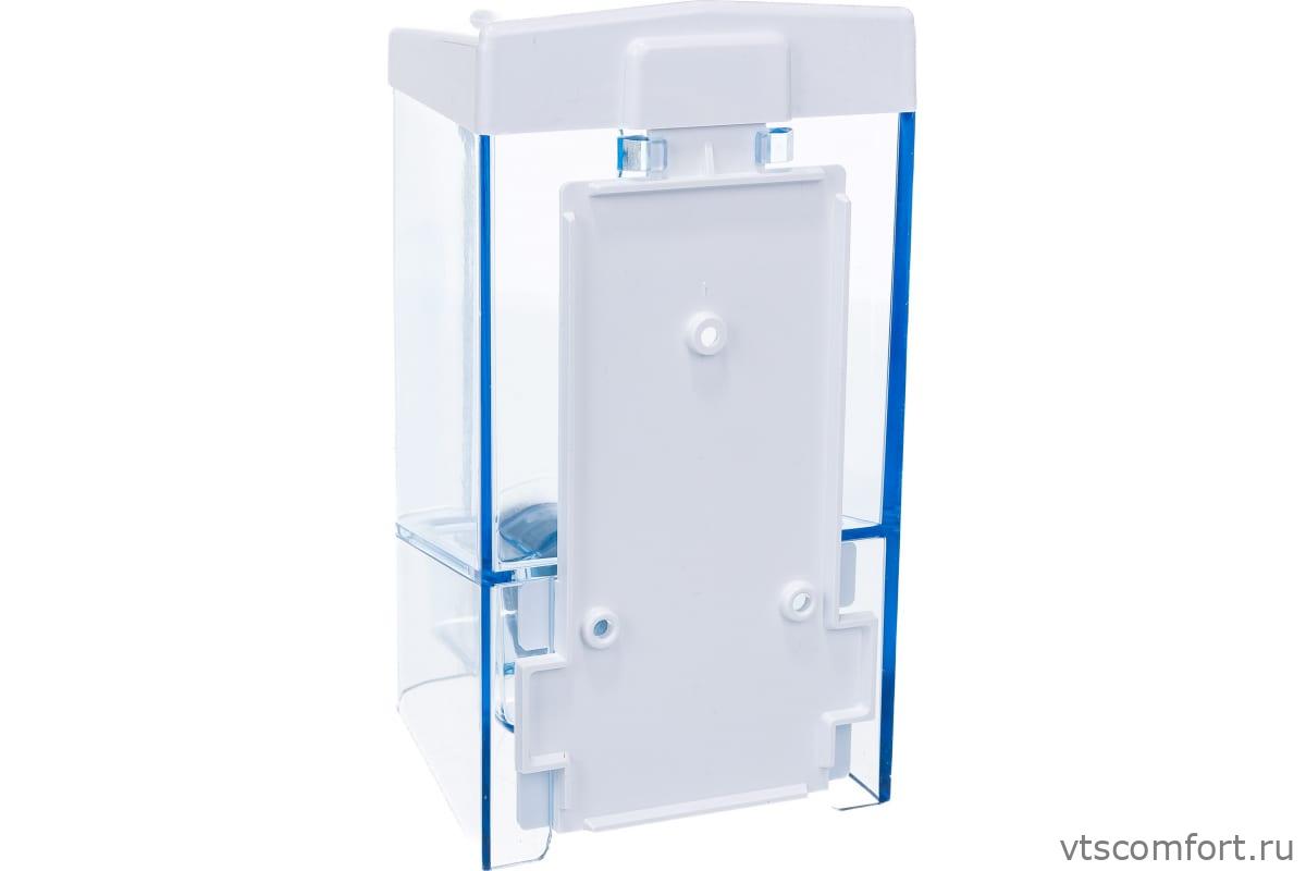 Фото Дозатор жидкого мыла Vialli S4T 1000мл прозрачный пластик Изображение Дозатор жидкого мыла Vialli S4T 1000мл прозрачный пластик