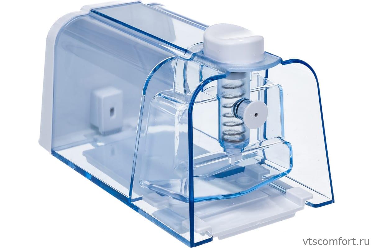 Фото Дозатор жидкого мыла Vialli S4T 1000мл прозрачный пластик Изображение Дозатор жидкого мыла Vialli S4T 1000мл прозрачный пластик