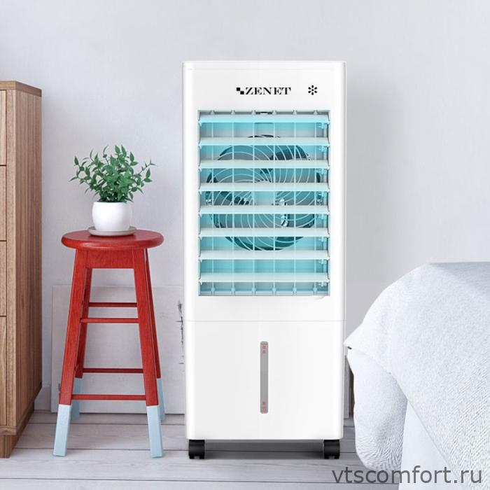 Фото Охладитель воздуха Zenet Zet-485 охлаждение и очистка воздуха Изображение Охладитель воздуха Zenet Zet-485 охлаждение и очистка воздуха