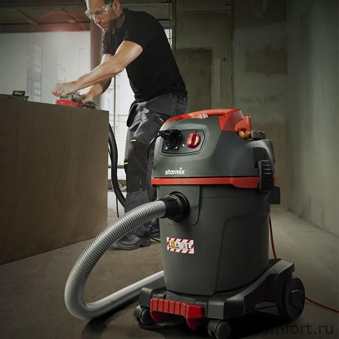 Фото Промышленный пылесос для воды и пыли класса L Starmix uClean ARDL 1432 EHP Изображение Промышленный пылесос для воды и пыли класса L Starmix uClean ARDL 1432 EHP