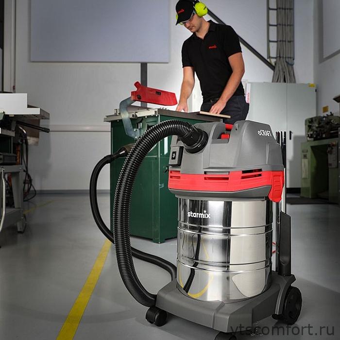 Фото Пылесос для воды и пыли класса L Starmix ECRAFT APL-1430 EWR Изображение Пылесос для воды и пыли класса L Starmix ECRAFT APL-1430 EWR