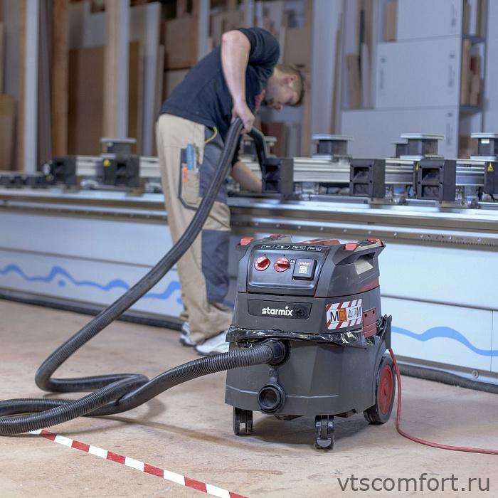 Фото Пылесос для воды и пыли класса M Starmix iPulse M-1635 Safe Plus Изображение Пылесос для воды и пыли класса M Starmix iPulse M-1635 Safe Plus