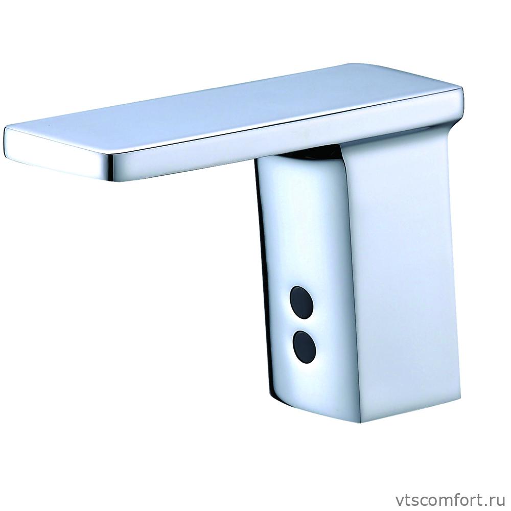 Фото Сенсорный смеситель для раковины Raiber RSF88135 латунь Изображение Сенсорный смеситель для раковины Raiber RSF88135 латунь