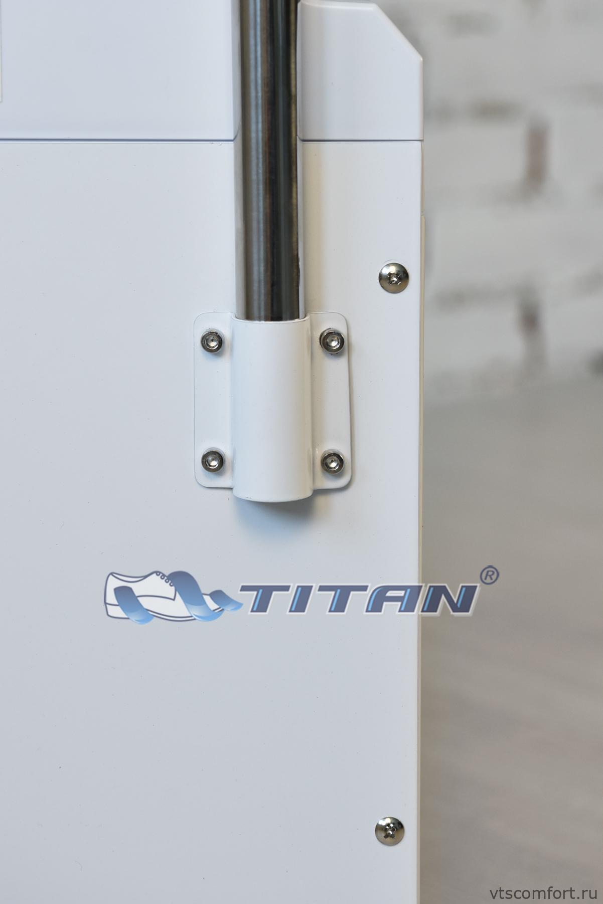 Фото Titan Optimus Аппарат для надевания бахил (бахиломат) белый Изображение Titan Optimus Аппарат для надевания бахил (бахиломат) белый