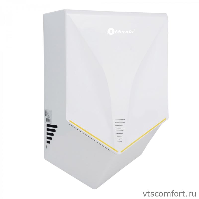 Фото Сушилка для рук высокоскоростная Merida M87P ABS-пластик белый Изображение Сушилка для рук высокоскоростная Merida M87P ABS-пластик белый