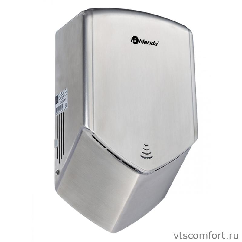 Фото Сушилка для рук высокоскоростная Merida M99V S-Turbo матовая сталь Изображение Сушилка для рук высокоскоростная Merida M99V S-Turbo матовая сталь