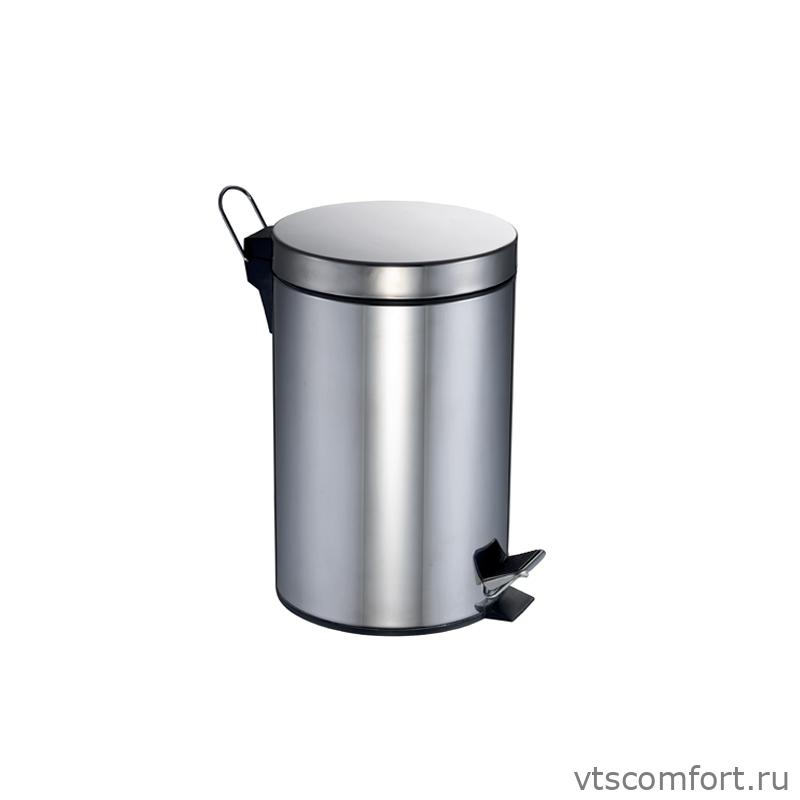 Фото Урна с педалью Merida KIP410 12 литров глянцевая Изображение Урна с педалью Merida KIP410 12 литров глянцевая
