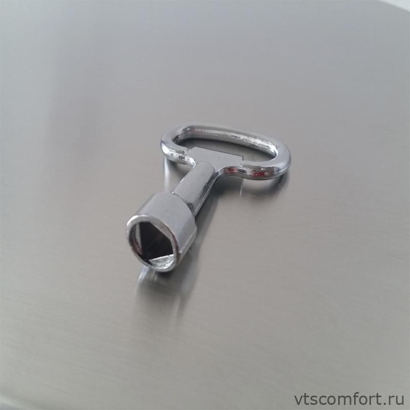 Фото Урна уличная металлическая 100 л Merida KIM171 нержавеющая сталь Изображение Урна уличная металлическая 100 л Merida KIM171 нержавеющая сталь