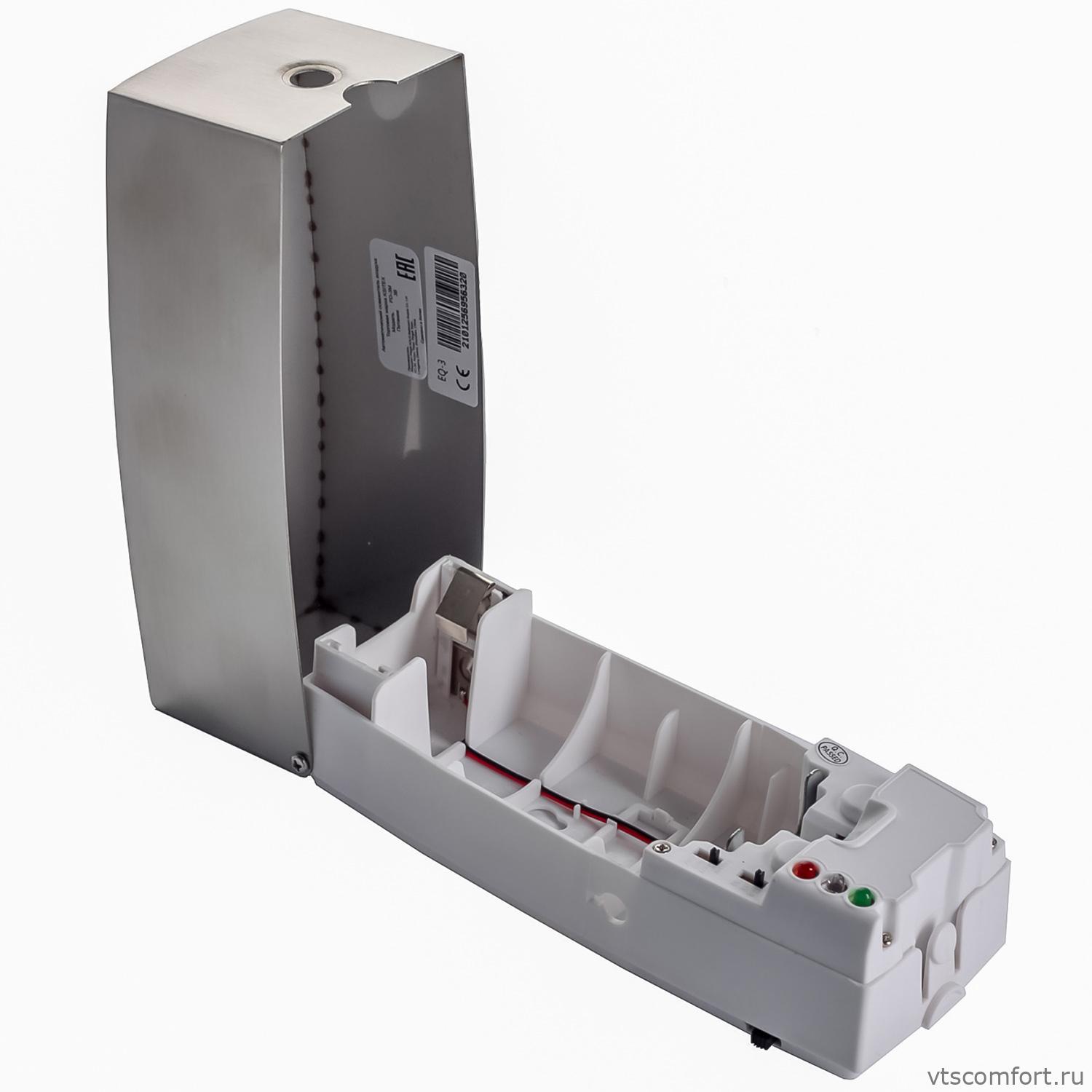 Фото Диспенсер для освежителей воздуха Ksitex PD-3M матовая сталь Изображение Диспенсер для освежителей воздуха Ksitex PD-3M матовая сталь