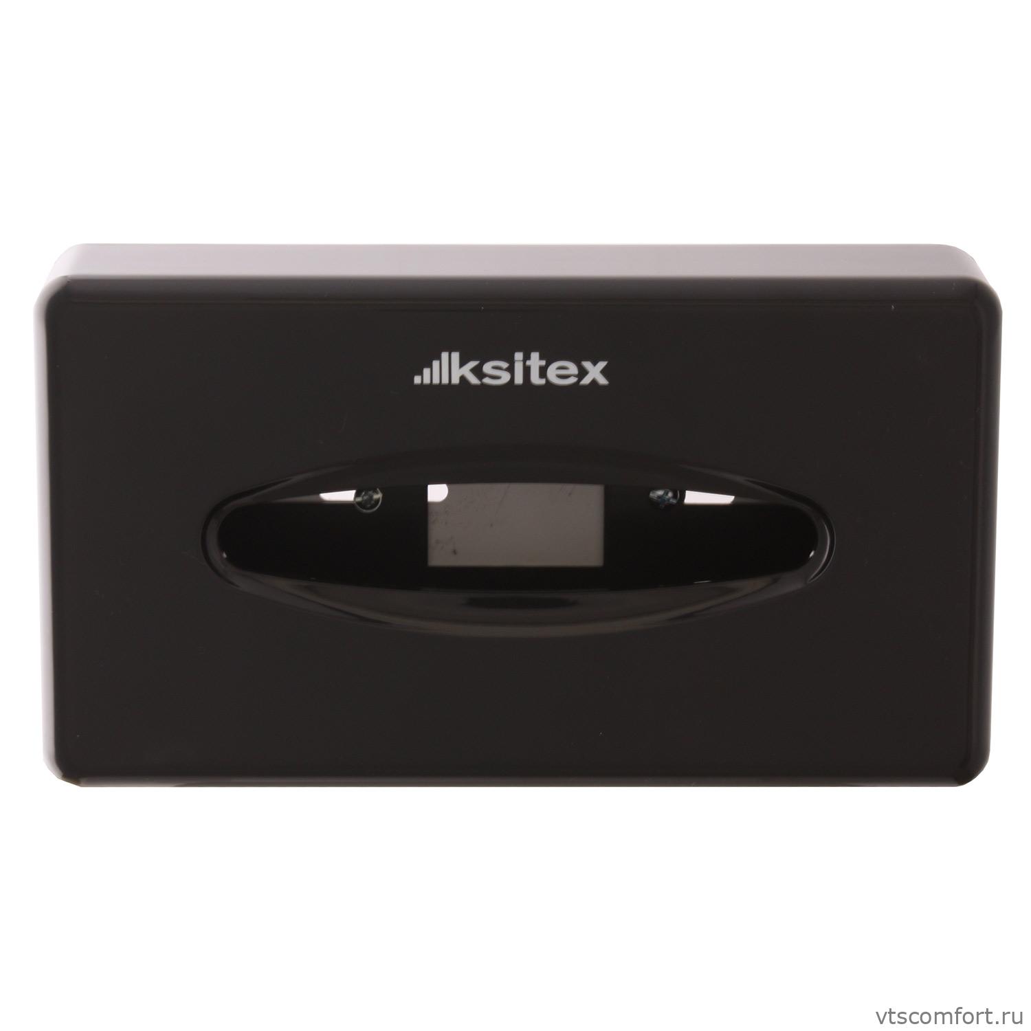 Фото Диспенсер для салфеток Ksitex PB-28B черный настольный Изображение Диспенсер для салфеток Ksitex PB-28B черный настольный