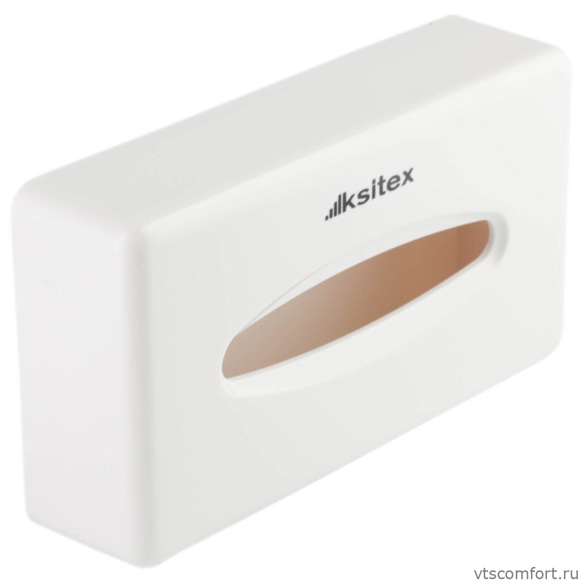 Фото Диспенсер для салфеток Ksitex PB-28W белый настольный Изображение Диспенсер для салфеток Ksitex PB-28W белый настольный