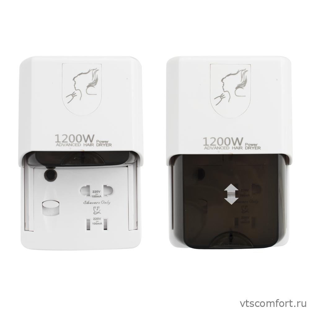 Фото GFmark 6812 Фен настенный для волос 1200 Вт белый Изображение GFmark 6812 Фен настенный для волос 1200 Вт белый