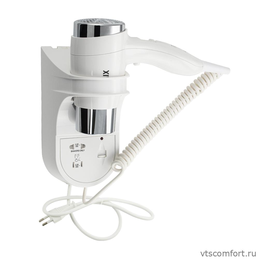 Фото GFmark 6830 Фен настенный для волос 1100 Вт белый Изображение GFmark 6830 Фен настенный для волос 1100 Вт белый