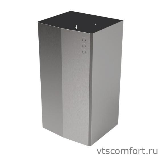 Фото Контейнер для мусора настенный Nofer EVO 14077.65.EVO.S 65л. металл матовый Изображение Контейнер для мусора настенный Nofer EVO 14077.65.EVO.S 65л. металл матовый