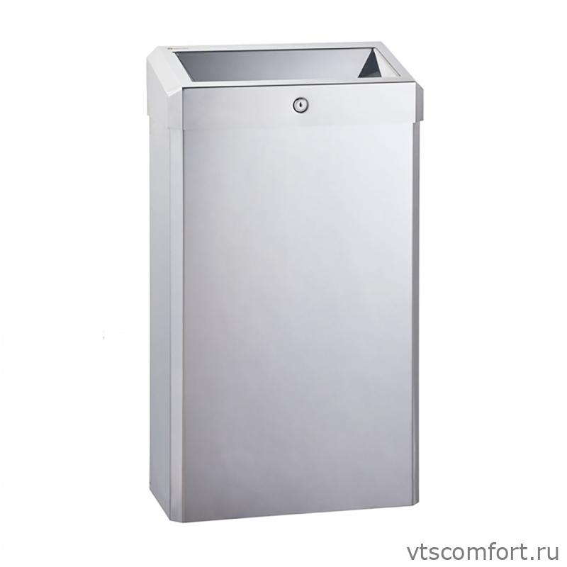 Фото Урна для мусора настенная/напольная Merida KSP106.R 27 литров глянец Изображение Урна для мусора настенная/напольная Merida KSP106.R 27 литров глянец